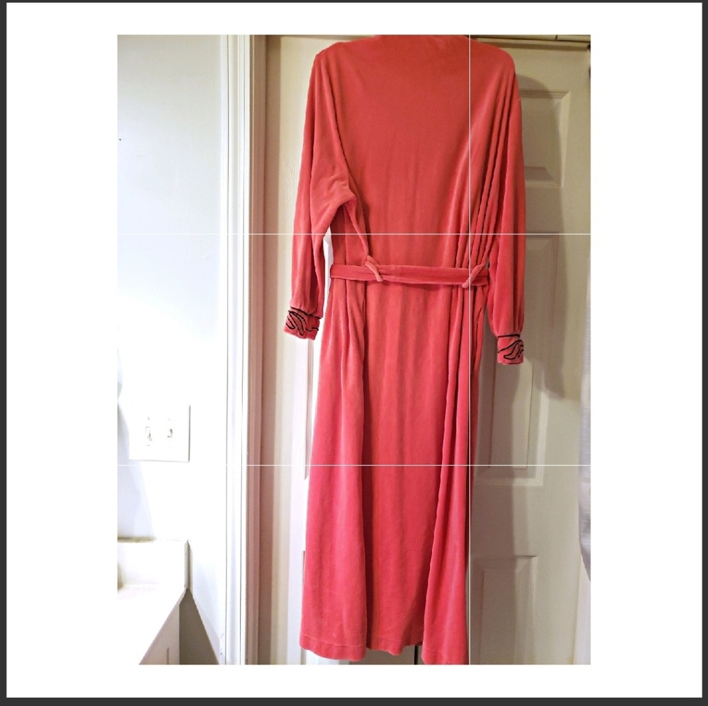 CHRISTIAN DIOR Robe Red And Black Size One Size Fits All - Picture 2 of 5